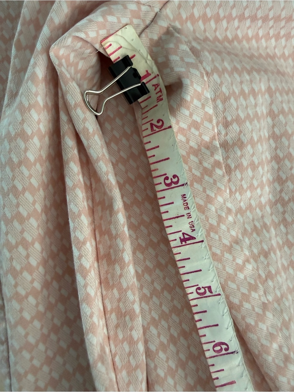 Attyre Pink Houndstooth Pattern Pants - Picture 6 of 6